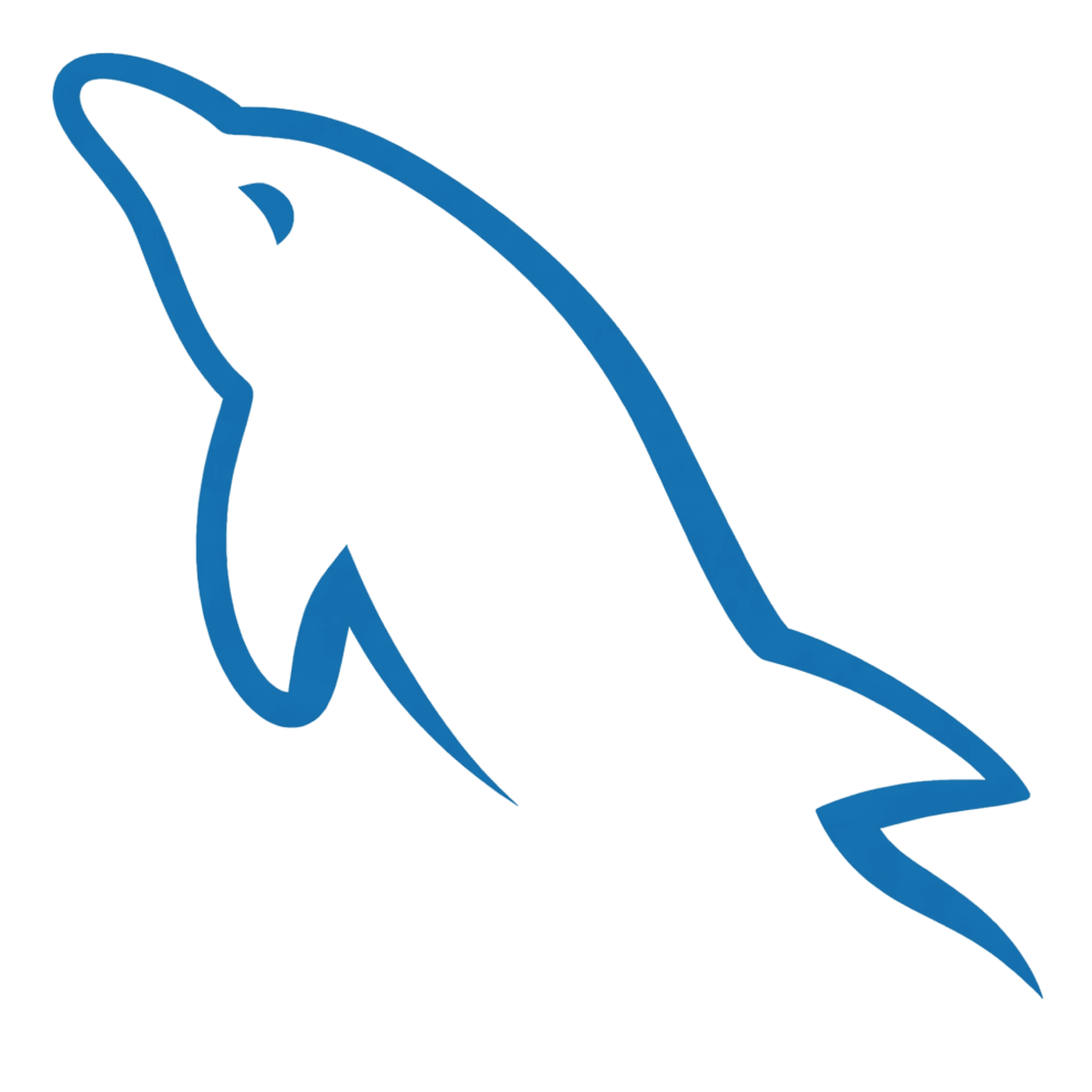 Logo do MySQL.