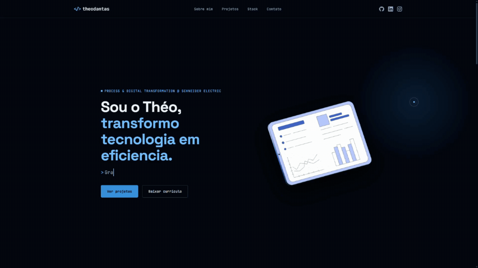 Capa de Portfólio